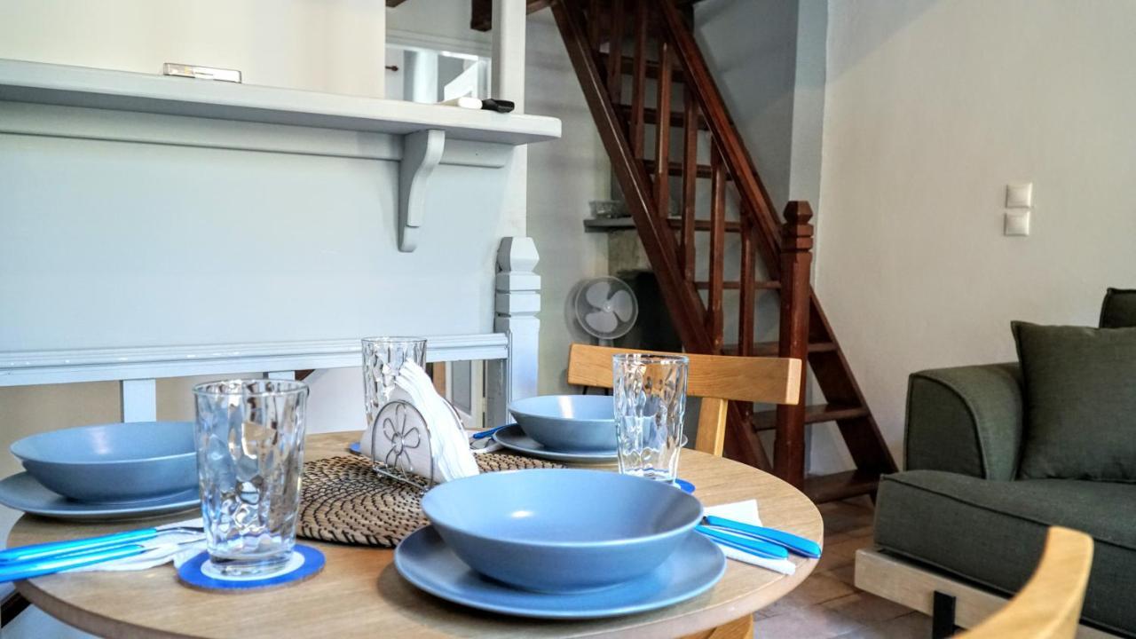 Cozy Apartments In Symi Center Bagian luar foto